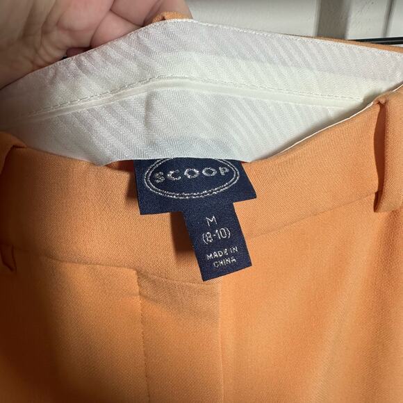 NEW Scoop Orange High Waisted Trouser Pants Size Medium - Picture 5 of 12